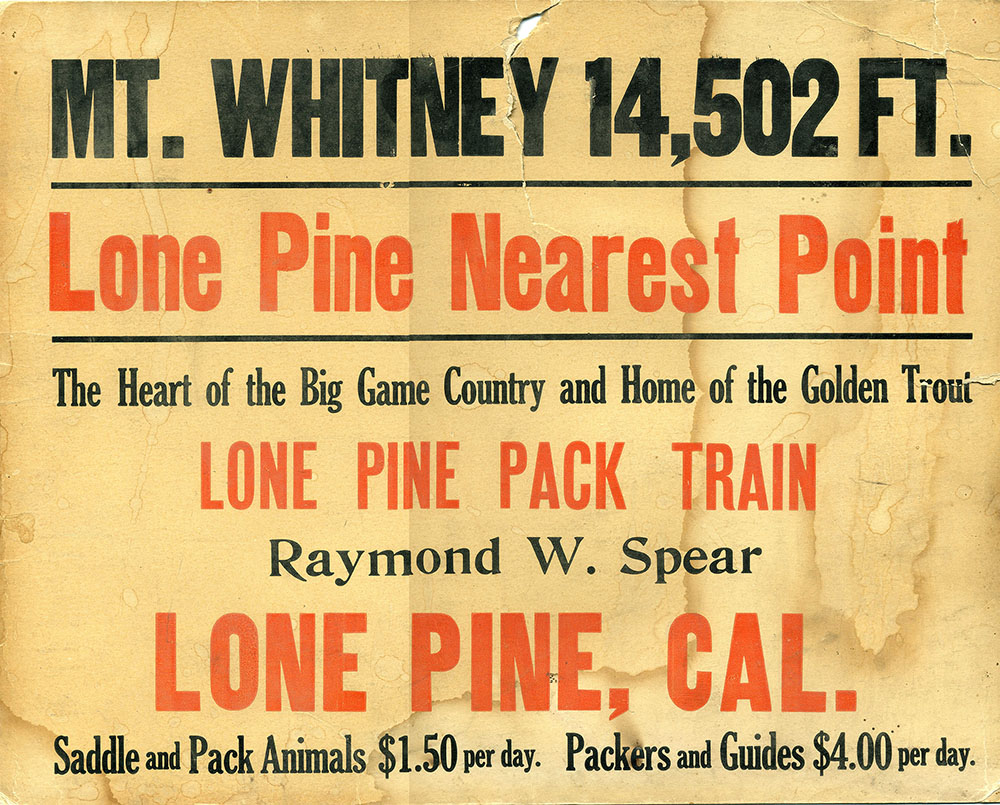 lone pine pack station
